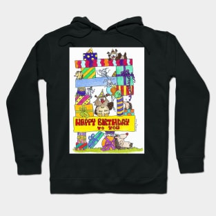 Happy Birthday greeting card Hoodie